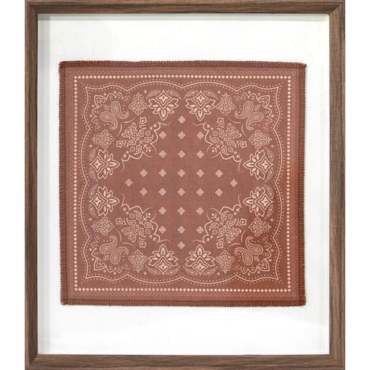 Framed Bandana Wall Art by Ashland